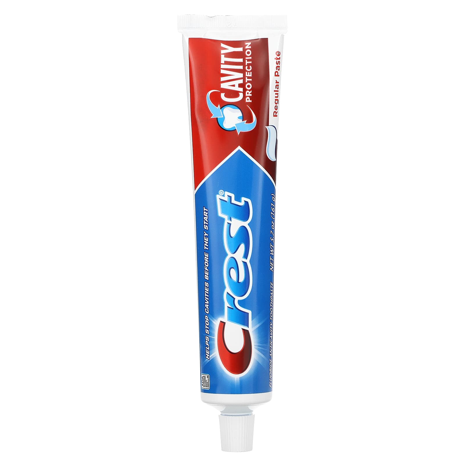 Crest, Cavity Protection, Fluoride Anticavity Toothpaste, Regular (161 g)