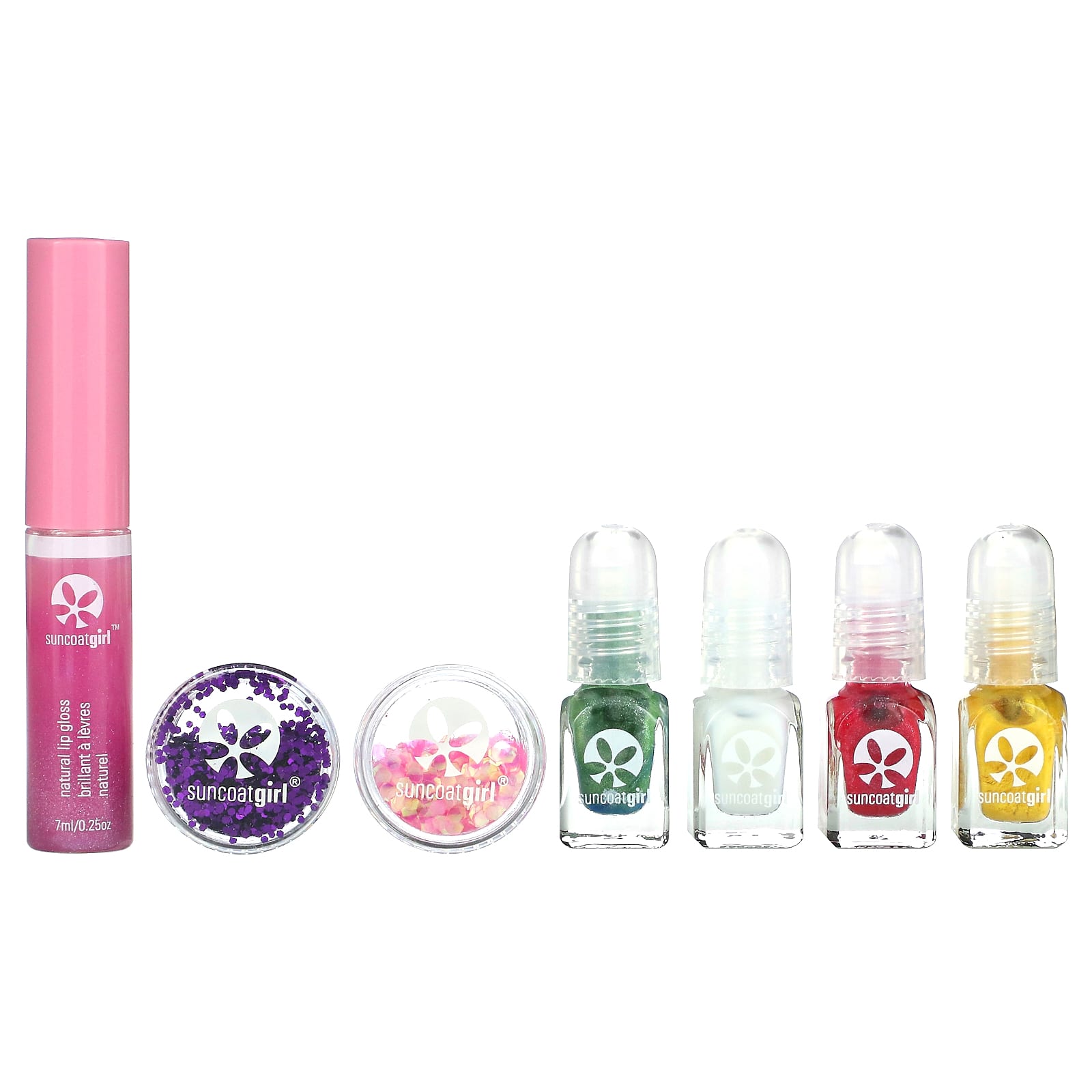 SuncoatGirl, Lip Gloss, Nail Sparkle Kit
