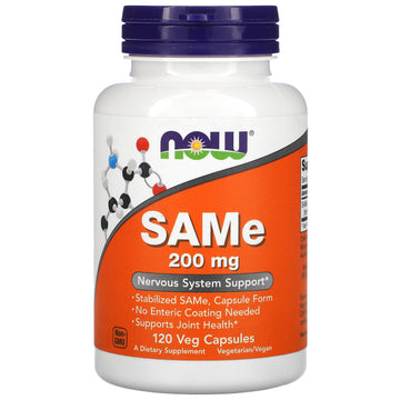 NOW Foods, SAMe, 200 mg