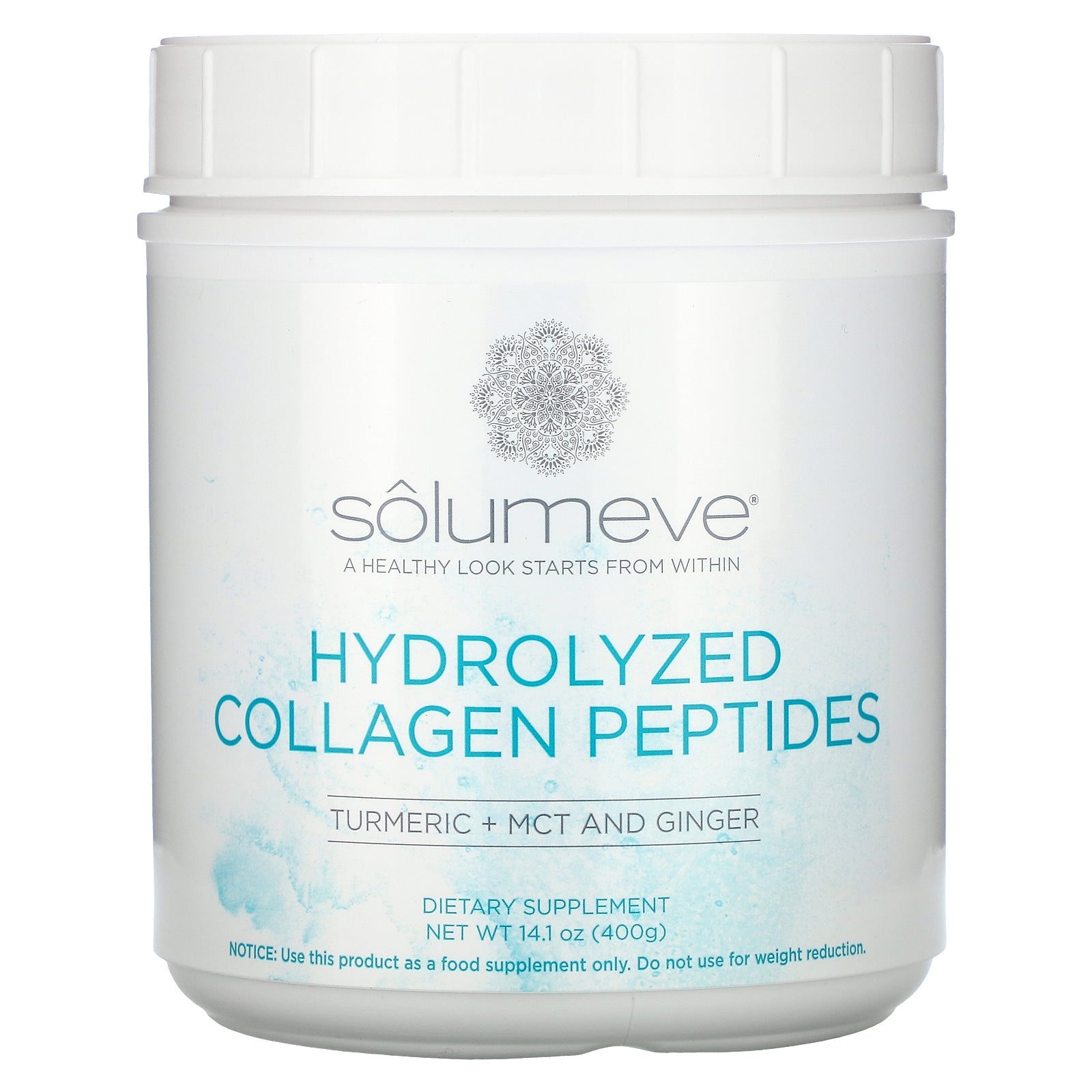Solumeve, Hydrolyzed Collagen Peptides with Turmeric