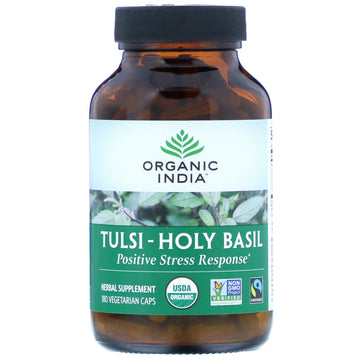 Organic India, Tulsi-Holy Basil, Vegetarian Caps