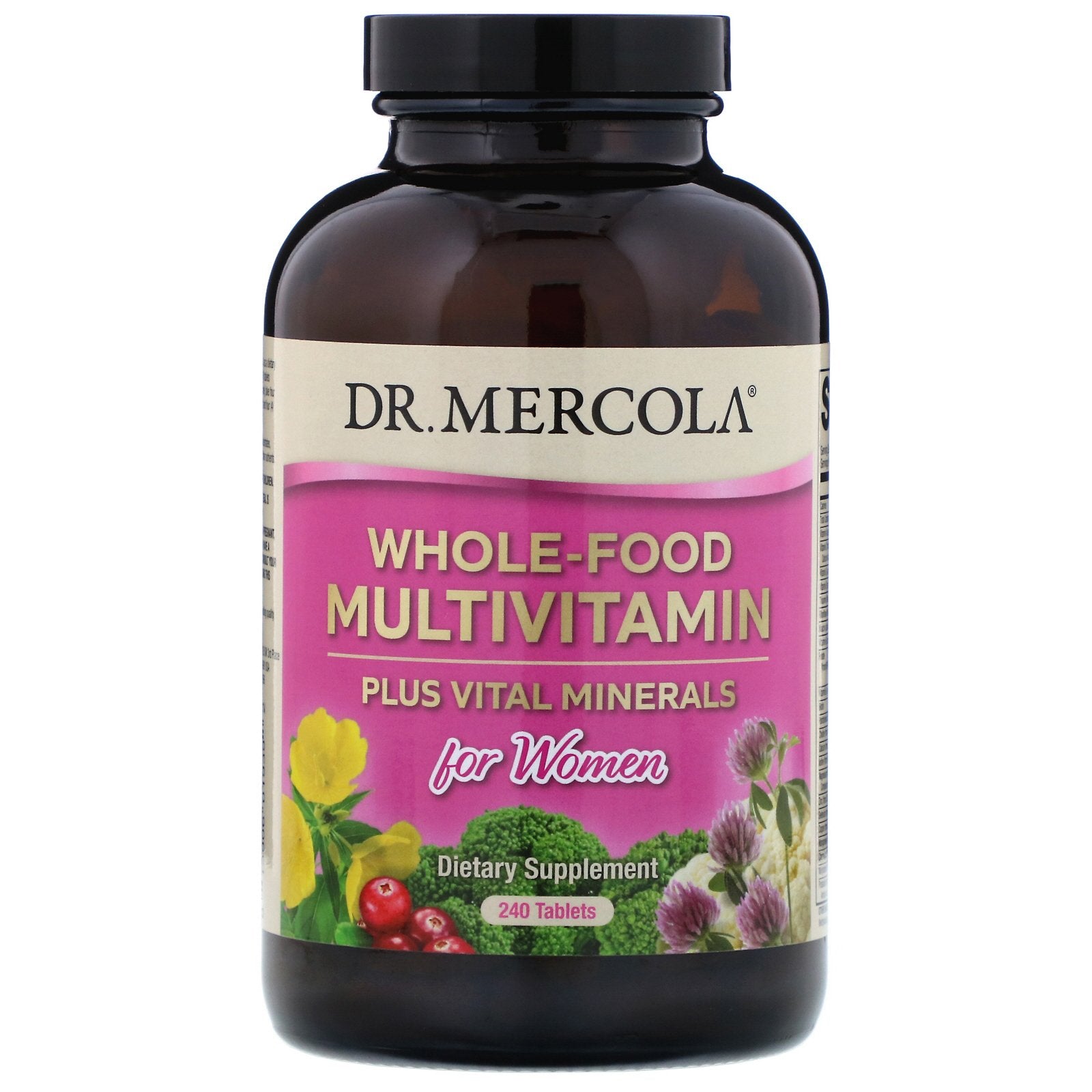 Dr. Mercola, Whole-Food Multivitamin Plus Vital Minerals for Women,Tablets