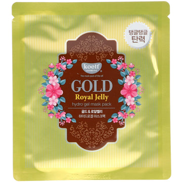 Koelf, Gold Royal Jelly Hydro Gel Beauty Mask Pack, 30 g Each