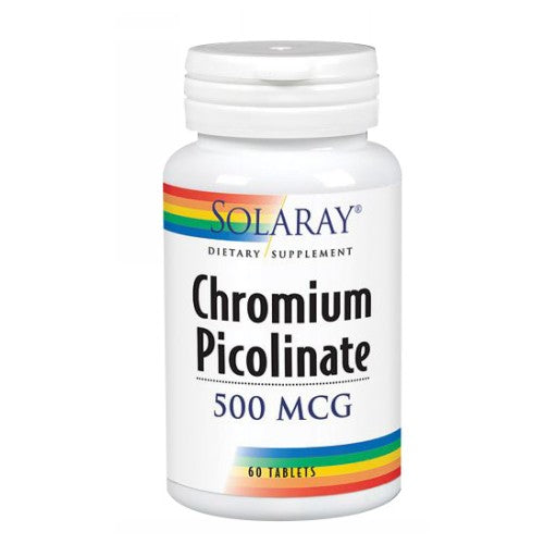 Chromium Picolinate 60 Tabs By Solaray