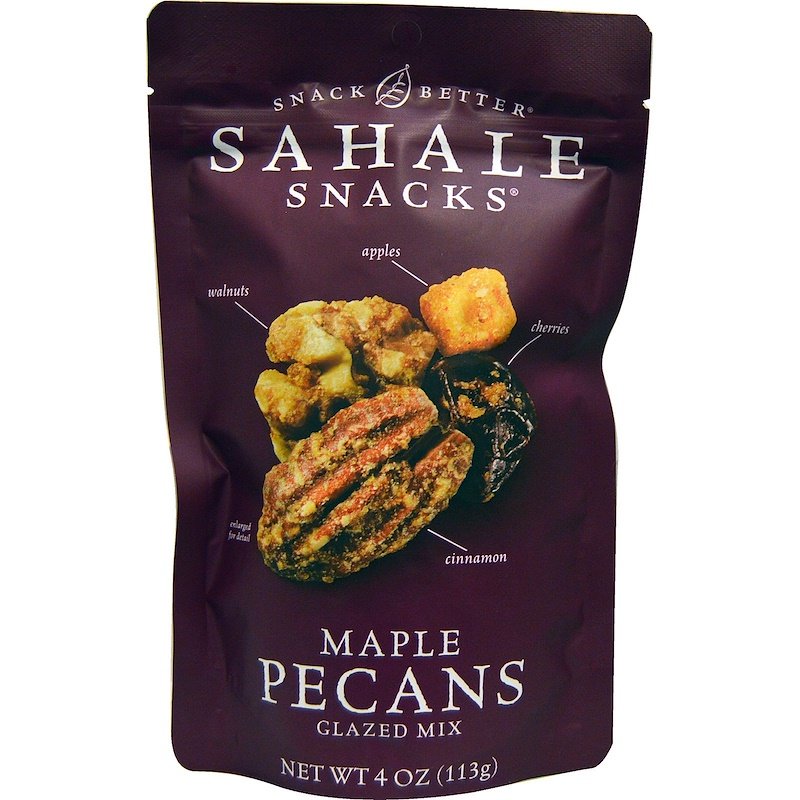 Sahale Snacks, Maple Pecans Glazed Mix, (Pack of 2)