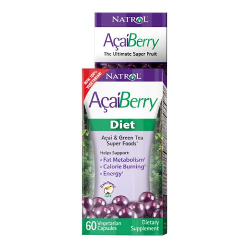 AcaiBerry Diet Super Foods 60 CAPS By Natrol