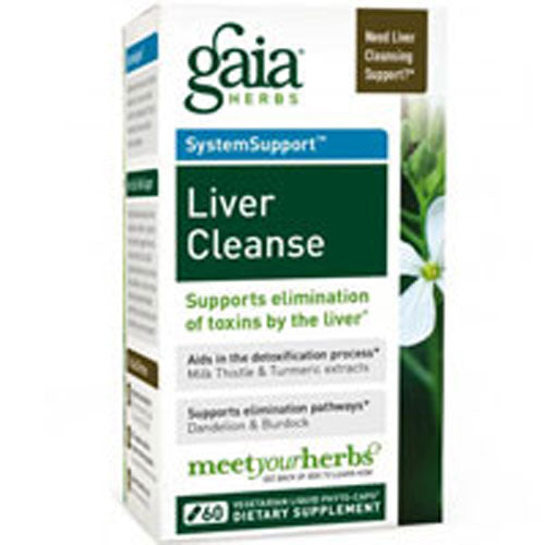 Liver Cleanse 60 Veggie Liquid Phyto-Caps By Gaia Herbs