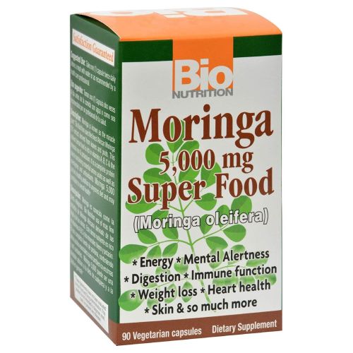 Moringa Super Food 90 vcaps By Bio Nutrition Inc