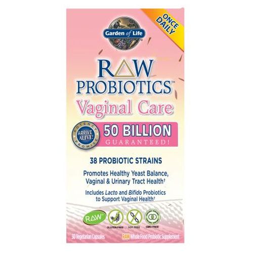 Garden Of Life Raw Probiotics Vaginal Care 30 Caps By Garden