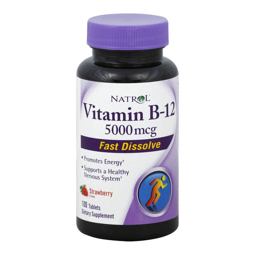 Vitamin B12 100 Tabs By Natrol