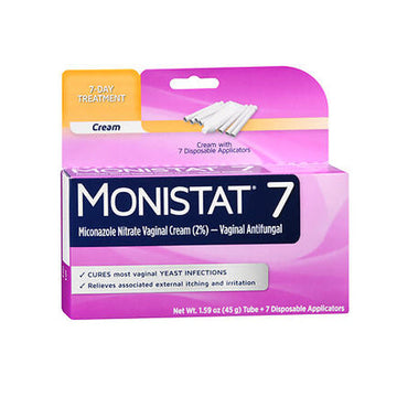 MONISTAT Vaginal Antifungal Cream with Disposable Applicator