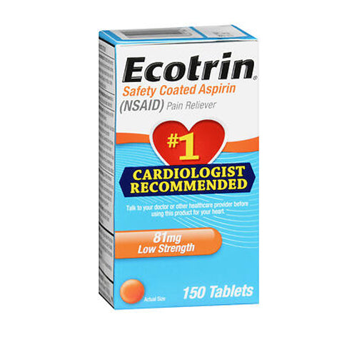 Ecotrin Low Strength Aspirin 150 Tabs By Ecotrin