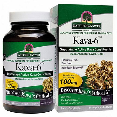 Kava 6 90 VCaps By Nature's Answer