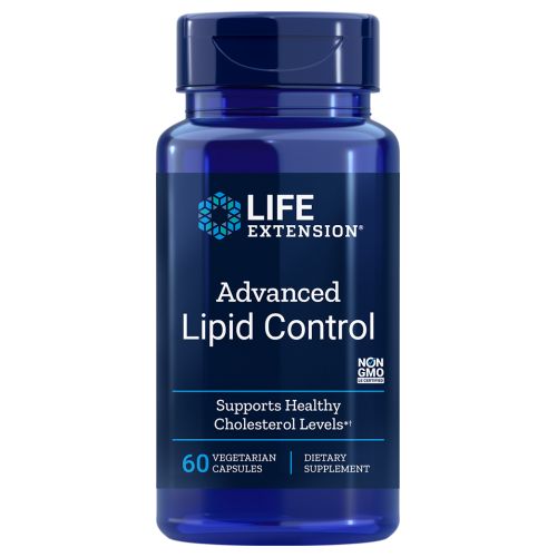 Advanced Lipid Control 60 Vcaps By Life Extension