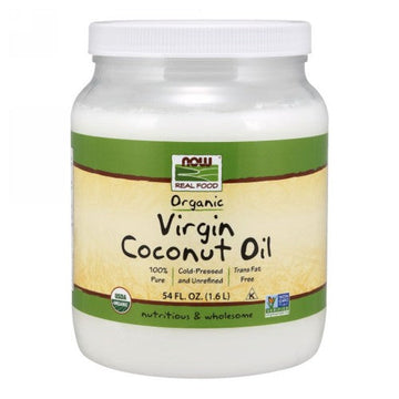 Organic Virgin Coconut Oil 54 Fl Oz By Now Foods