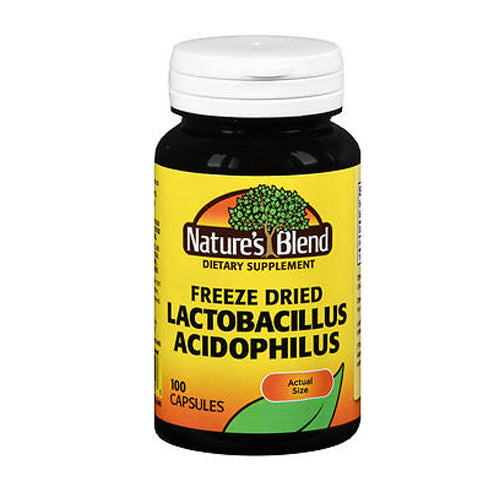 Acidophilus Lactobacillin 100 Caplets By Nature's Blend