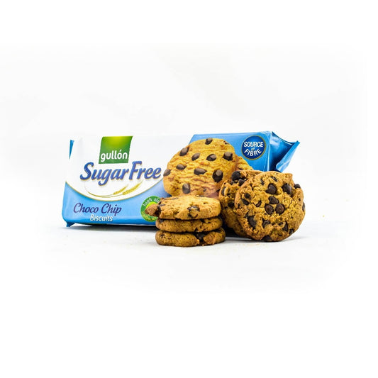 Gullon Sugar Free Choco Chip Cookies 125 G