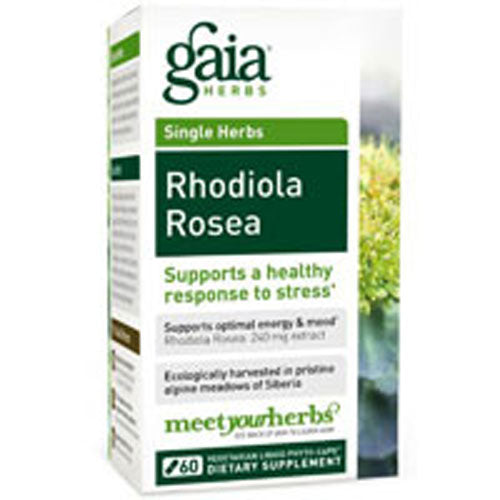 Rhodiola Rosea 120 Caps By Gaia Herbs