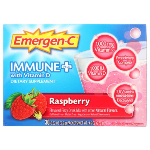 Emergen-C Immune + Raspberry 9.3 Oz By Alacer
