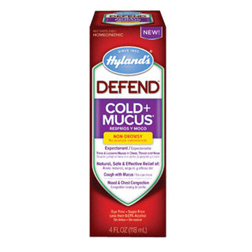 Defend Cold & Mucus 4 Oz By Hylands