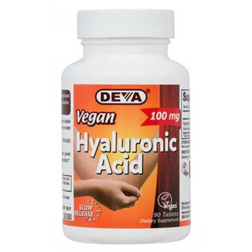 Vegan Hyaluronic Acid 90 Tab By Deva Vegan Vitamins