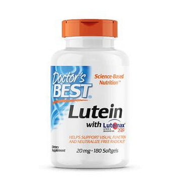 Lutein with Lutemax 180 Softgels By Doctors Best