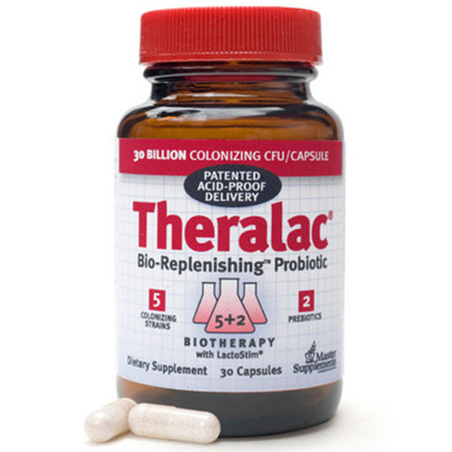 Theralac Bio-Repleneshing Probiotic 30 Caps By Master Supple