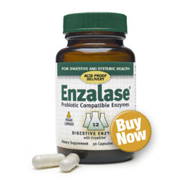 Enzalase Digestive Enzyme Supplement 50 Caps By Master Suppl