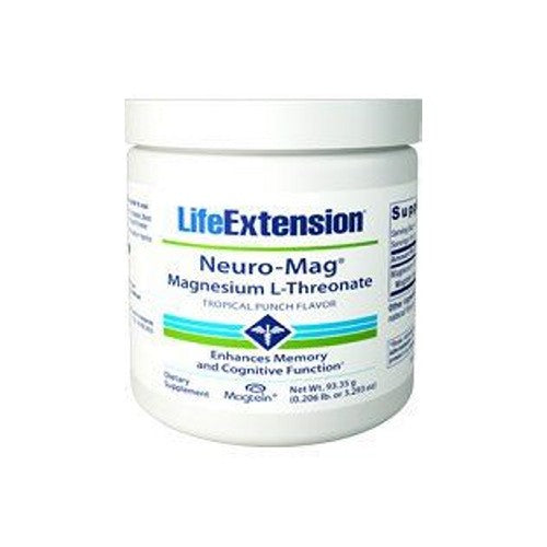 Neuro-Mag Magnesium L-Threonate Tropical Punch Flavor 93.35 