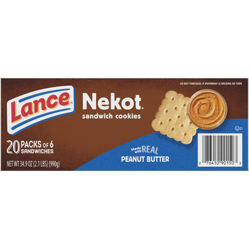 Lance Nekot Sandwich Cookies (40 pk.)