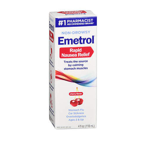 Emetrol Liquid For Nausea Cherry Count of 1 By Emerson Healt