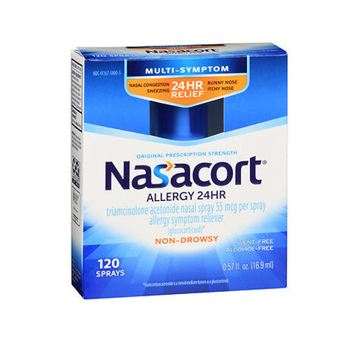 Nasacort Allergy 24 Hr Multi-Symptom Nasal Allergy Spray Cou