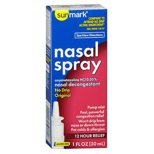 Nasal Spray No Drip Original Count of 1 By Sunmark