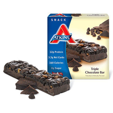 Triple Chocolate Advantage Bar 5/1.4 Oz By Atkins