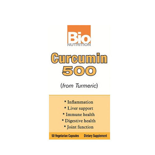 Curcumin 500 50 Veg Caps By Bio Nutrition Inc