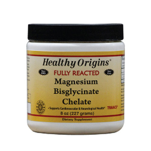 Magnesium Bisglycinate Chelate 8 Oz By Healthy Origins