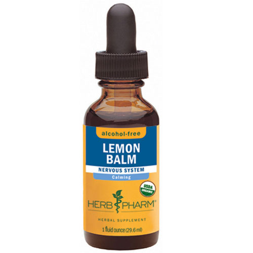 Lemon Balm Glycerite 1 Oz By Herb Pharm