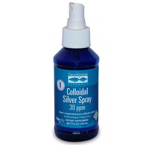 Colloidal Silver Spray 30 PPM 4 Oz By Trace Minerals