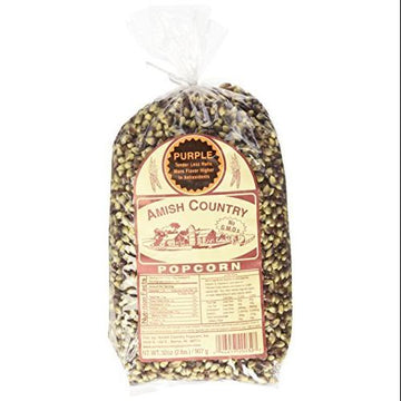 Amish Country Popcorn - Purple, bag