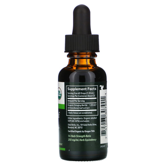 Gaia Herbs, Nettle Leaf,  (30 ml)