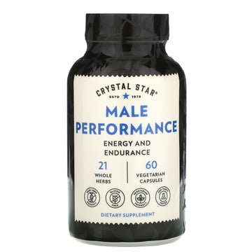 Crystal Star, Male Performance,  Vegetarian Capsules