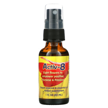 Flower Essence Services, Activ-8, Flower Essence & Essential Oil