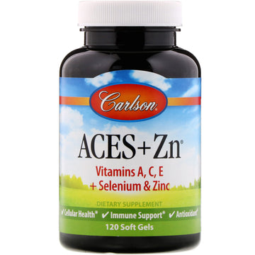Carlson Labs, Aces + Zn Soft Gels