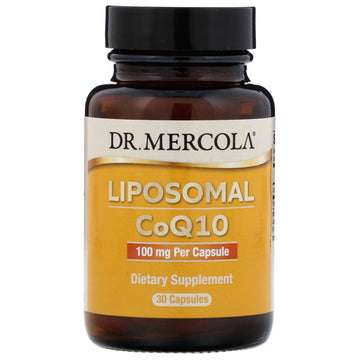 Dr. Mercola, Liposomal CoQ10, 100 mg Capsules