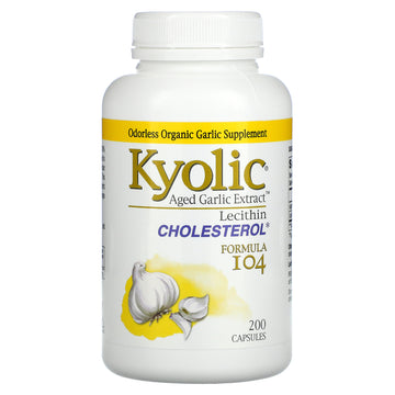 Kyolic, Aged Garlic Extract, Formula 104, Capsules