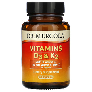 Dr. Mercola, Vitamins D3 & K2