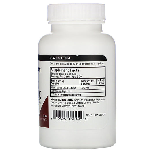 Kirkman Labs, Milk Thistle Capsules