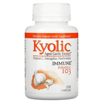 Kyolic, Aged Garlic Extract, Immune, Formula 103