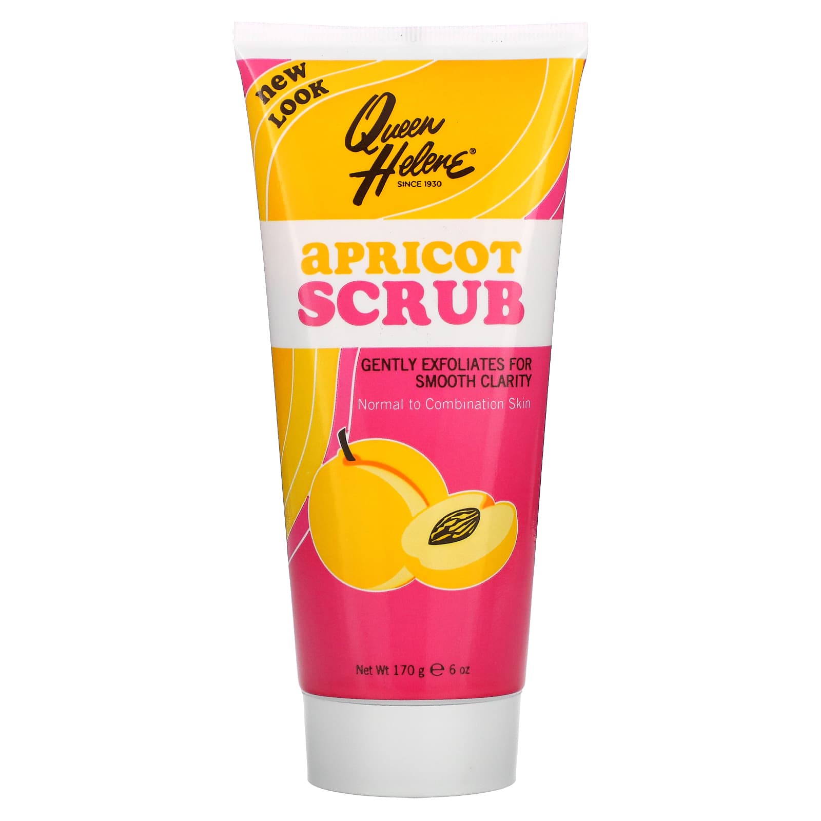 Queen Helene, Scrub, Normal to Combination Skin, Apricot (170 g)