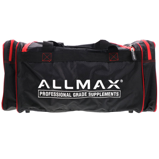 ALLMAX Nutrition, ALLMAX Premium Fitness Gym Bag, Black & Red